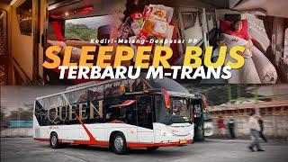 FASILITAS MELIMPAH BIKIN BETAH   - Trip Armada Terbaru M-TRANS  Sleeper Bus  Malang-Denpasar