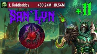 Is SanLayn Unholy DK OP?  Necrotic Wake +11  WoW 11.0.2 War Within S1