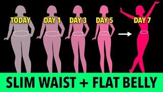 7-Day Slim Waist + Flat Belly Stubborn Fat Belly