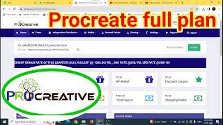 Procreative network marketing plan procreative business plan procreative marketing pvt ltd #viral