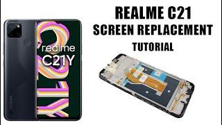 Realme C21 Original Screen Replacement Tutorial  Wymiana wyświetlacza