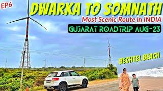 Dwarka to Somnath by Road  Most Scenic Drive in INDIA  Gujarat #roadtrip #somnath #dwarkadhish