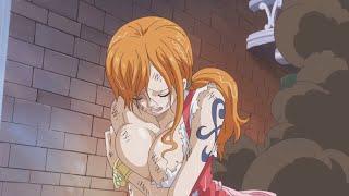 Nami Has Her Clothes Burned When Escaping From Prison  One Piece