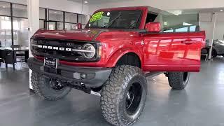 2023 Ford Bronco Outer Banks LIFTED 40 TIRES 7 LIFT 20 RIMS LIFTED FOR SALE PORTLAND OREGON USED