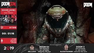 Doom 2016 Speedrun by ByteMe - Quakecon 2019