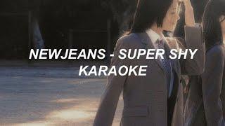 NewJeans 뉴진스 - Super Shy Karaoke Easy Lyrics