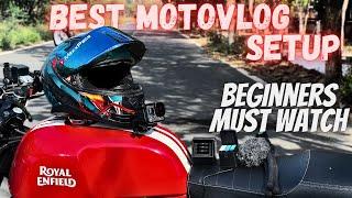 Things you need to know before you start motovlogging  Best Motovlog setup