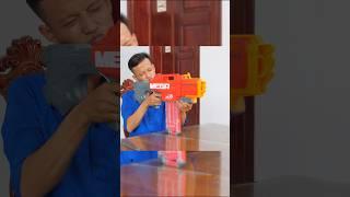 NERF WAR GUN VS GUN P7 #nerf #nerfwar #comedy #nerfgun #sungnerf #mukbang #xshot #food #dochoi