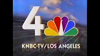 Emergency Broadcast System Test KNBC TV Channel 4 Los Angeles 1993