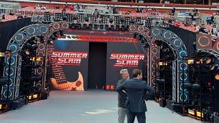 Final Look At The WWE SummerSlam 2024 Stage Set Up
