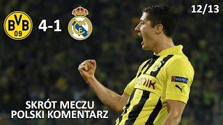 Borussia Dortmund - Real Madryt 41 Liga Mistrzów 201213 Polski Komentarz ᴴᴰ