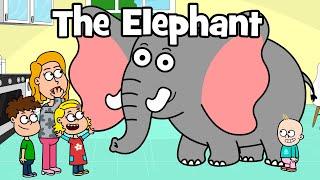  Funny animal song - The Elephant - family holiday song  Hooray kids songs & nursery rhymes