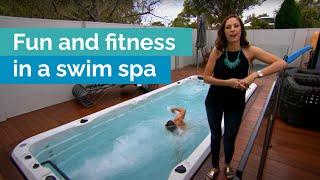What is a swim spa and how does it work?