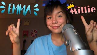 ASMR saying your lovely names