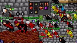 Old Tibia - Big Team PK & Combos Samera 2005 7.4