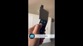 Mantel Mount Motorized Drop Down TV Mount install by Wil Vitela Home Tech Expert