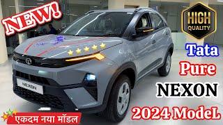 Tata Nexon Pure 2024 Model Review  tata nexon base model 2024  tata nexon 2024  tata nexon