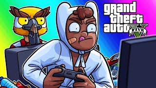 GTA5 Funny Moments - Basicallys Intervention and Noisy Cricket Car Battle