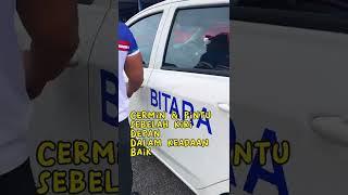 RPK Rutin Pemeriksaan Kenderaan & RSM Rutin Sebelum Memandu Kereta Axia Institut Memandu