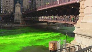 St. Patricks Day 2024 Chicago River dying parade and more