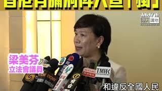 【短片】【撐廿三條立法】香港有漏洞畀人宣「獨」 梁美芬：要檢討國家安全立法進度、香港要交這個功課