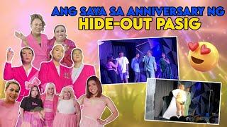 ANG SAYA SA ANNIVERSARY NG HIDE-OUT PASIG  PETITE TV