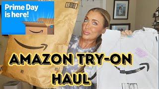 Amazon Prime Day Fashion Try On haul  Amazon Fall Finds  Hotmess Momma Vlogs