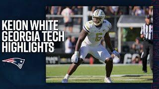 Keion White College Highlights Georgia Tech DE  New England Patriots 2023 NFL Draft Pick