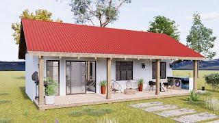 Cozy Country House For Simple Life With 5 x 11 Meters  Exploring Tiny House