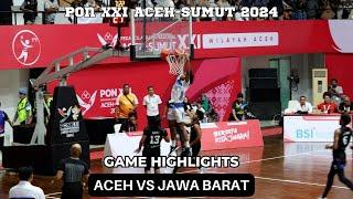 Jawa Barat Puts on a Show Melawan Aceh I TEMBUS 100 Points