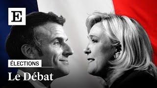 El debate electoral íntegro en francés entre Macron y Le Pen  EL PAÍS