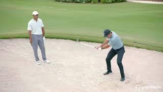 Bunker Technique with Tiger Woods & Jason Day  TaylorMade Golf