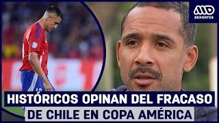 Cero triunfos y cero goles Históricos de La Roja hablan del fracaso de Chile en Copa América