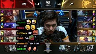 GMB vs LYN  2017 Worlds Play-In Day 1  Twitch VOD with Chat