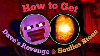 How to Get Soulles Stone & Daves Revenge Badges  FNaF RP  Roblox