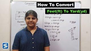 Conversion of Feet To  Yard  How To convert Feet To Yard  Feet To Yard  Feet To Yard Formula