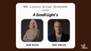 WGF Librarians dissect A SMALL LIGHTs pilot with writers Tony Phelan and Joan Rater