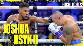 Oleksandr Usyk vs Anthony Joshua 2  DAZN-Highlights