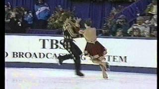 Grishuk & Platov RUS - 1996 World Figure Skating Championships Original Dance