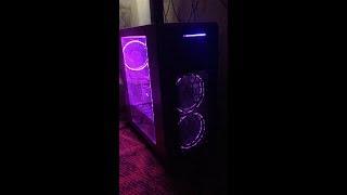 Gamemax H603 + QUBE RGB Rainbow Spectrum Kit V02 Fan