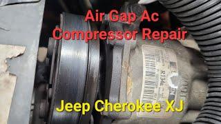 DONT Buy a New AC Compressor Until You Watch This Repair  #jeepxj