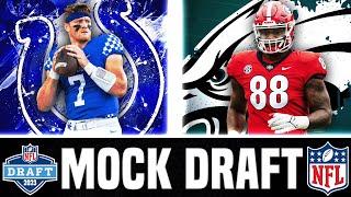 2023 NFL Mock Draft  Colts Get Their Franchise QB