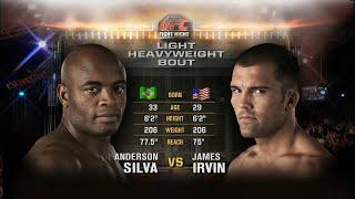 Anderson Silva vs James Irvin Full Fight Full HD