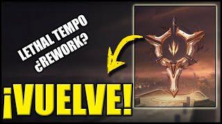 ¡LETHAL TEMPO de VUELTA ¿RIOT quiere REWORKEARLO?