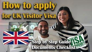 How to apply UK Visitor Visa Online 2024  UK Tourist Visa #uksinhala