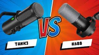 Best Budget Podcast Mic? FIFINE K688 VS Amplitank Tank 3