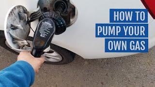 HOW TO PUMP YOUR OWN GAS How to Fill Your Car with Gas  Step-by-step Guide for Newcomers in the USA