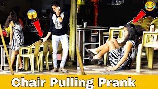 Chair Pulling Prank  Prank in India  Prakash Peswani Prank 