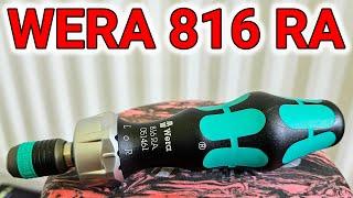 Wera 816 RA Ratchet screwdriver review German tool EDC