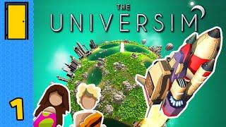 Back in the God Seat  The Universim - Part 1 Sky High and Buggy Updates